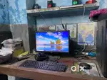 Full Desktop Setup for Sale – AMD A6, 24GB SSD, 18.5 LED Monitor