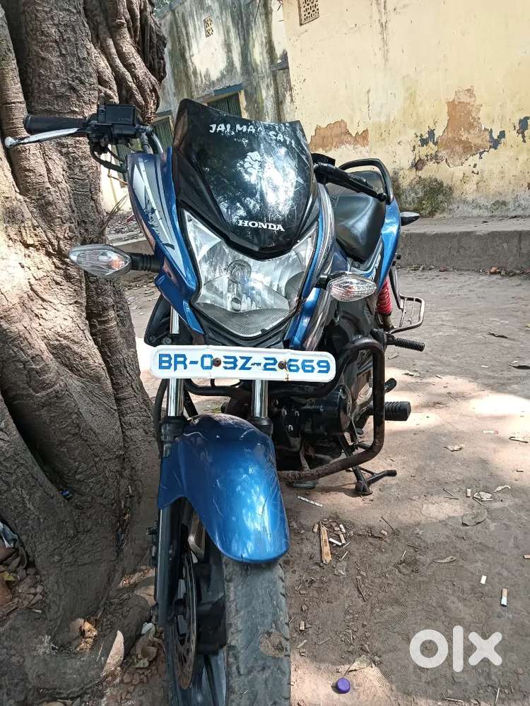 Cb shine blue colour 125cc