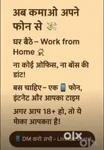 I need serious person for this work and earn
