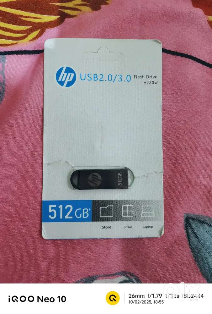 New H.P Pendrive 512 GB