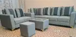 5 SEATER SOFA WITH ASH COLOUR DOUL COLOUR AT STARF FURNITURE