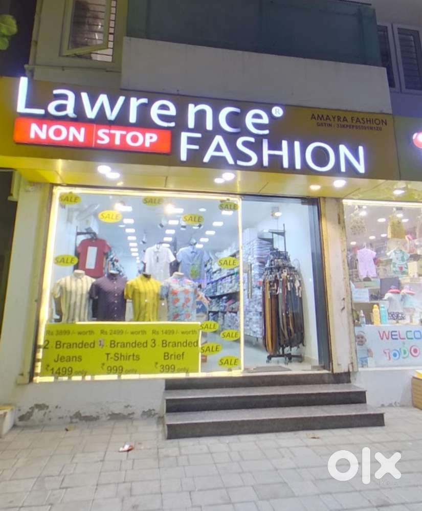 Mens retail showroom