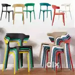 New plastic garden chairs cafe furniture restaurant chairs