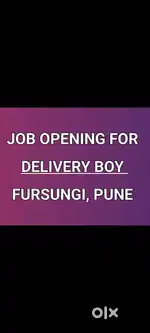 (Looking for:Delivery Person: Fursungi, PUNE)