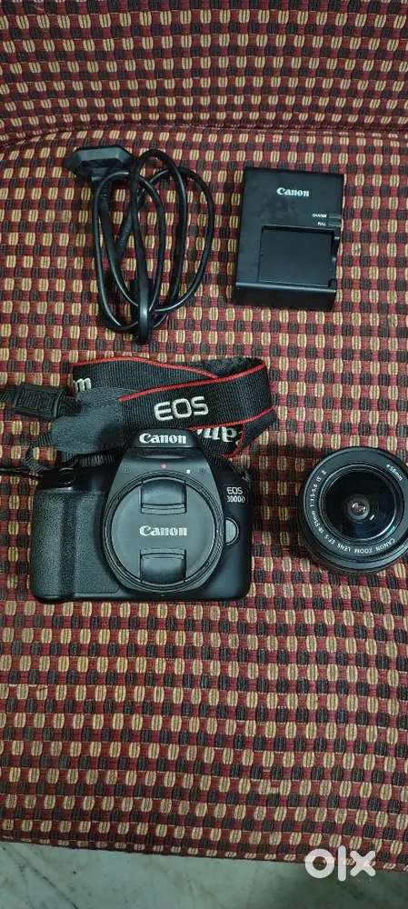 Canon 3000 D DSLR with 18/55 Lens