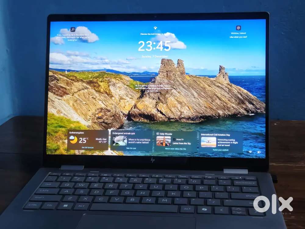 Hp envy 360 (512) with 3 year extended warrenty.