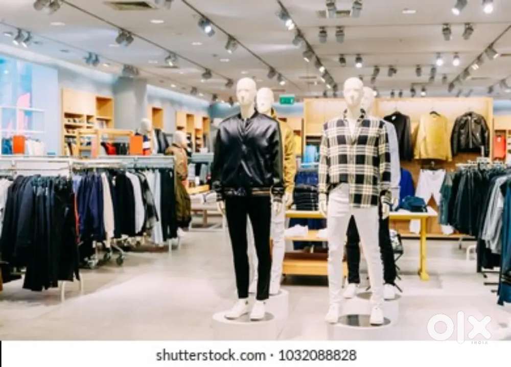 Garments Readymade Branded showroom want staff