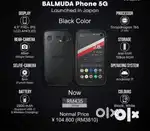 Balmuda phone Compact size mobile snapdragon 765 HD Display