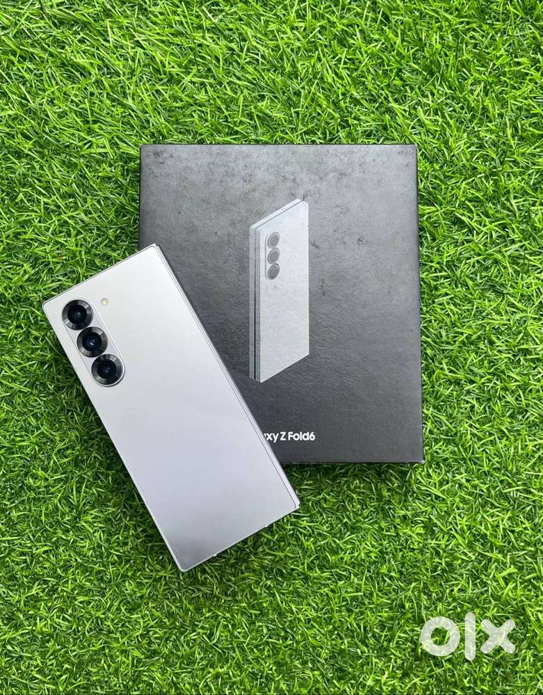 Samsung Galaxy Z Fold 6 12GB/512GB Silver Color Indian With Box