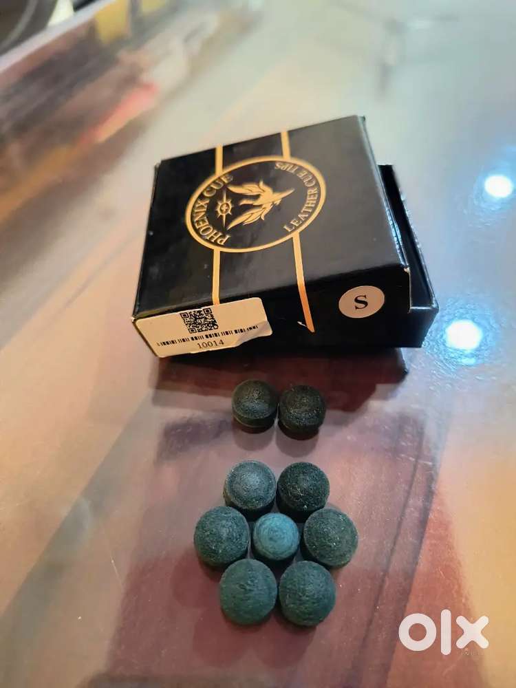 Phoenix Black Soft Snooker Cue Tips