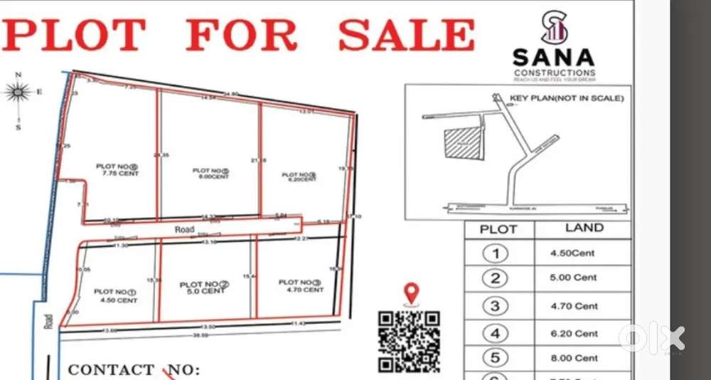 45 cent land for sale near by kottarakkara-Punalur mc road