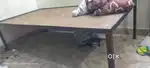 strong iron  bed