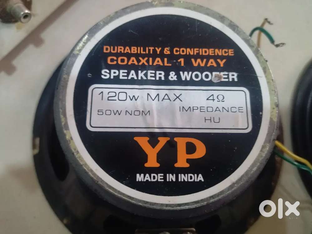 For Sell Amplifier 100 watt with 6 inches 2 woffer speaker