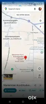 Land sale at kumaramangalam. Very good calm residential area
