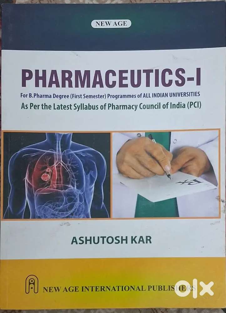 B.pharma books are available in newest condition .