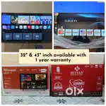 MITSUN ! HITSAN ! 32 & 43 INCH SMART ANDROID LED TV 1 YEAR WARRANTY