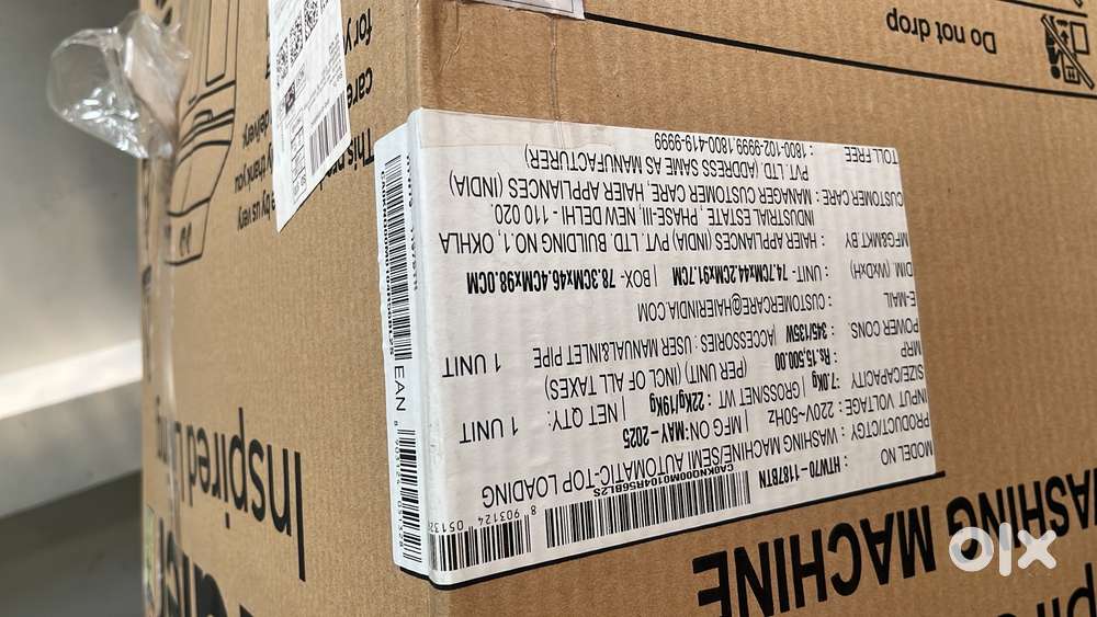 Haier washing maching 7kg