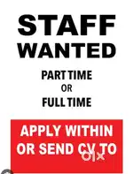 Permanent job vaccancy is going on