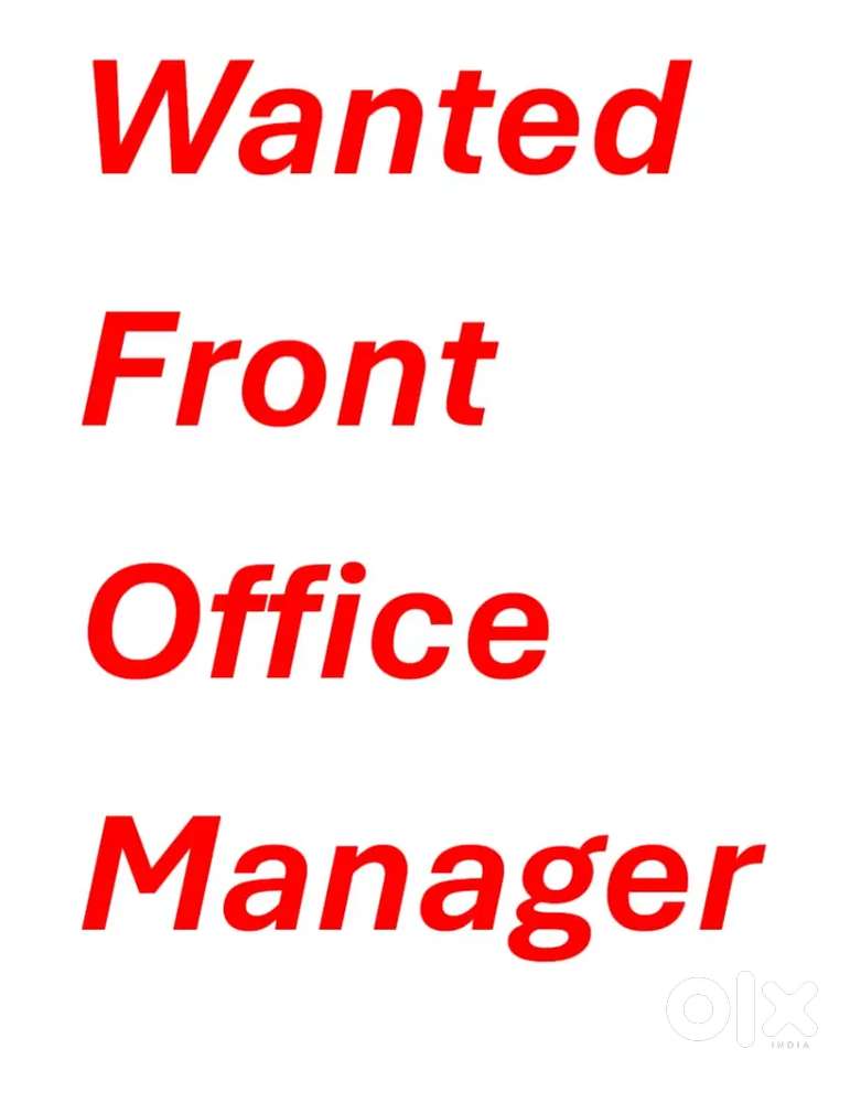 Front Office Manager