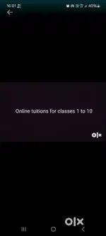 Online tuitions from class 1 to 10