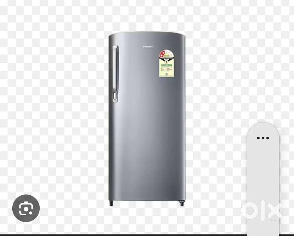 Single door samsung, stabilizer and stand