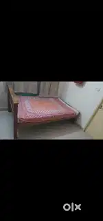 TEAKWOOD Single COT (4' × 6') with BED