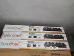 GREENCHEF 3 BURGER GLASS TOP GAS STOVE