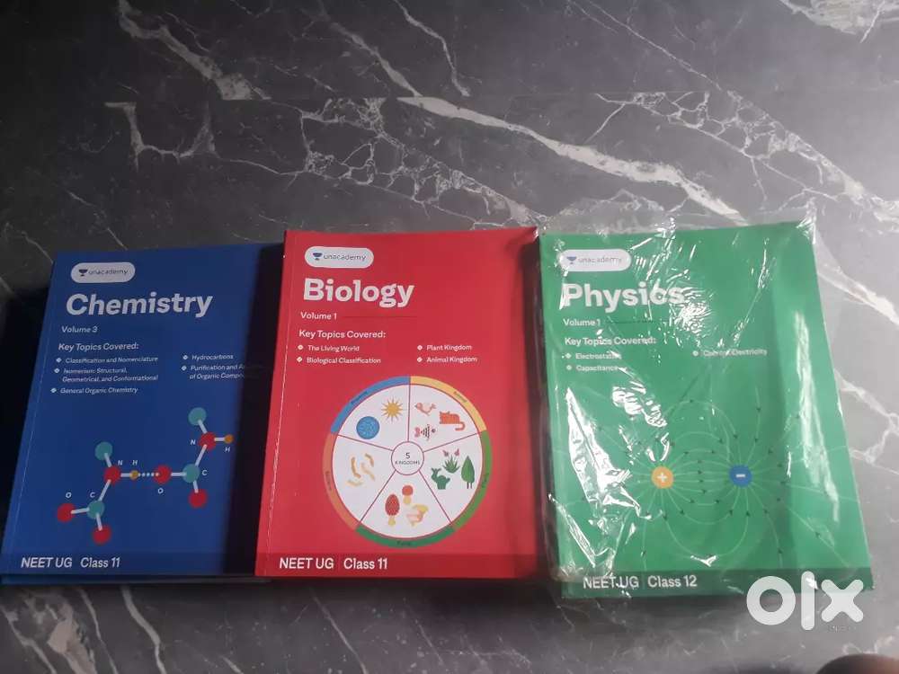 Unacademy NEET UG Iconic Modules – Physics, Chemistry, Biology