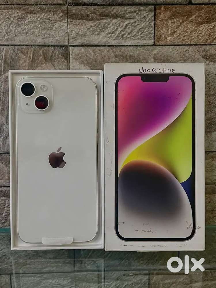 IPHONE 14 PLUS 128GB WHITE COLOUR INDIAN BILL BOX B.H. 88%