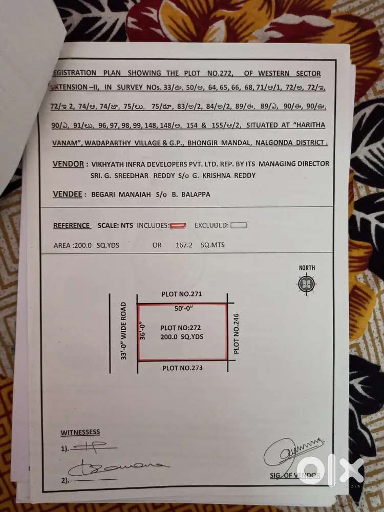 Urgent Plot for Sale - 400 sq. yds