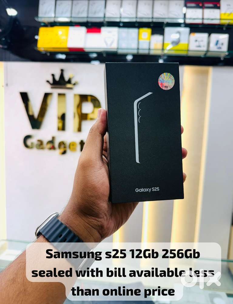 Vip gadgets samsung s25 12Gb 256Gb seales