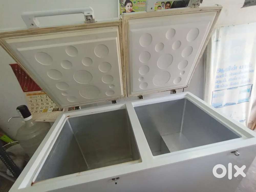 Haier Deep Freezer - 385HC, Double Door, Dual Compartment (385L)