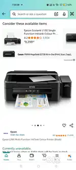 Epson printer l380