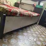 King size 6*6 double bed
