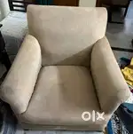 Premium Cream Colored Sofa