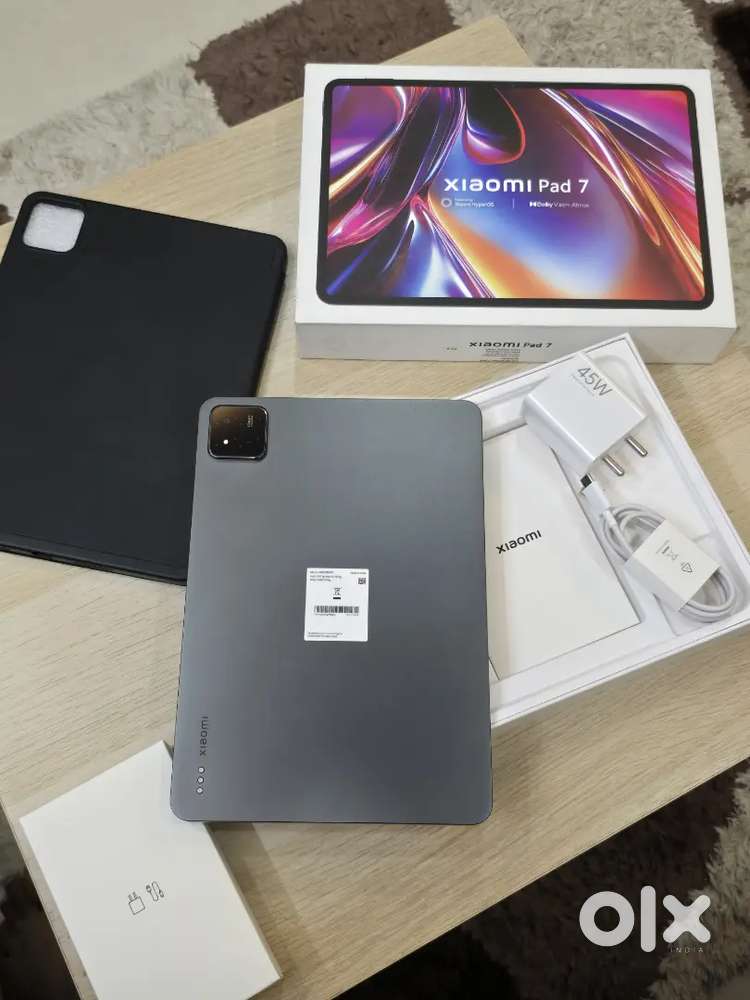 Xiaomi Pad 7 Gaming tablet with bill box and charger