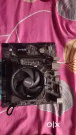 0% use power supply and Processer attached with mother board