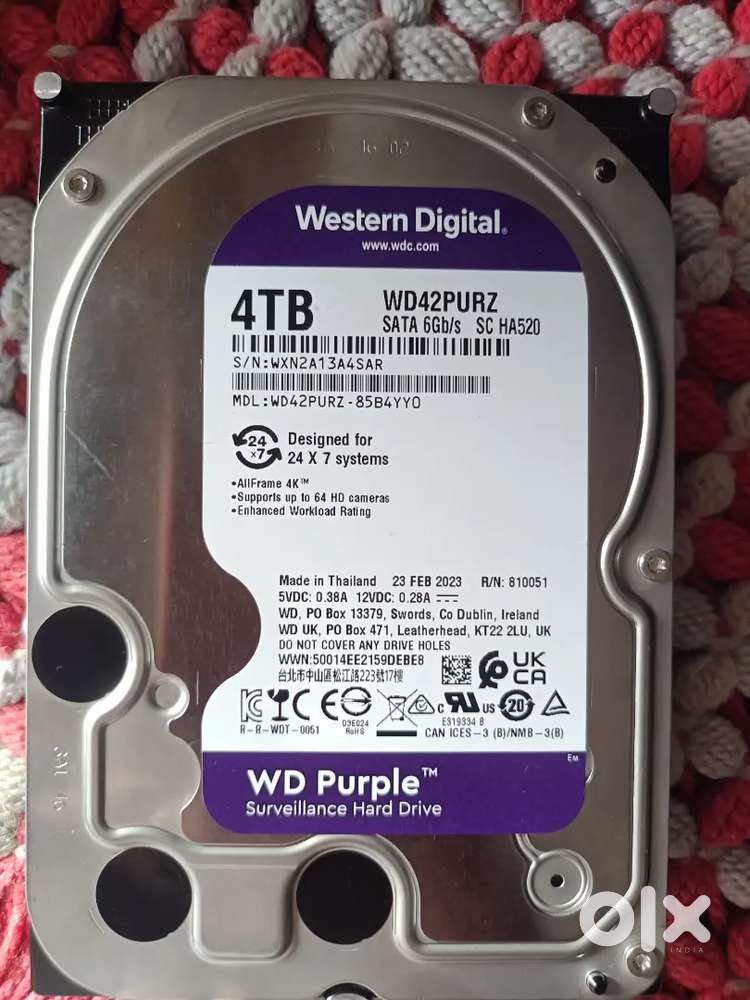 WD 4TB HARD DRIVE