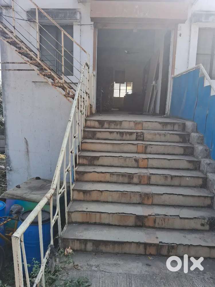 Shop in industrial area