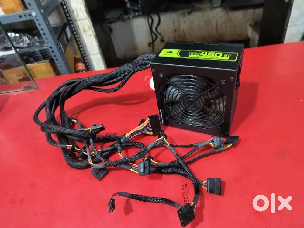 Corsair vx450w power supply perfect working and new looking