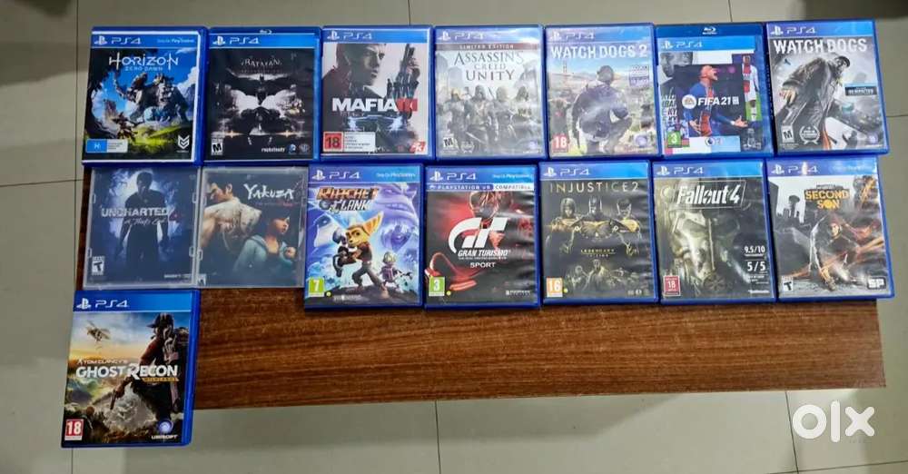 PS4 Games, Controller & Camera