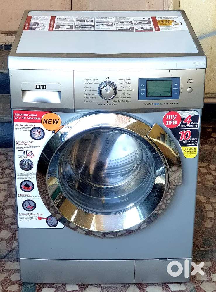 IFB senator aqua sx 8kg Fully Automatic front load washing machine.