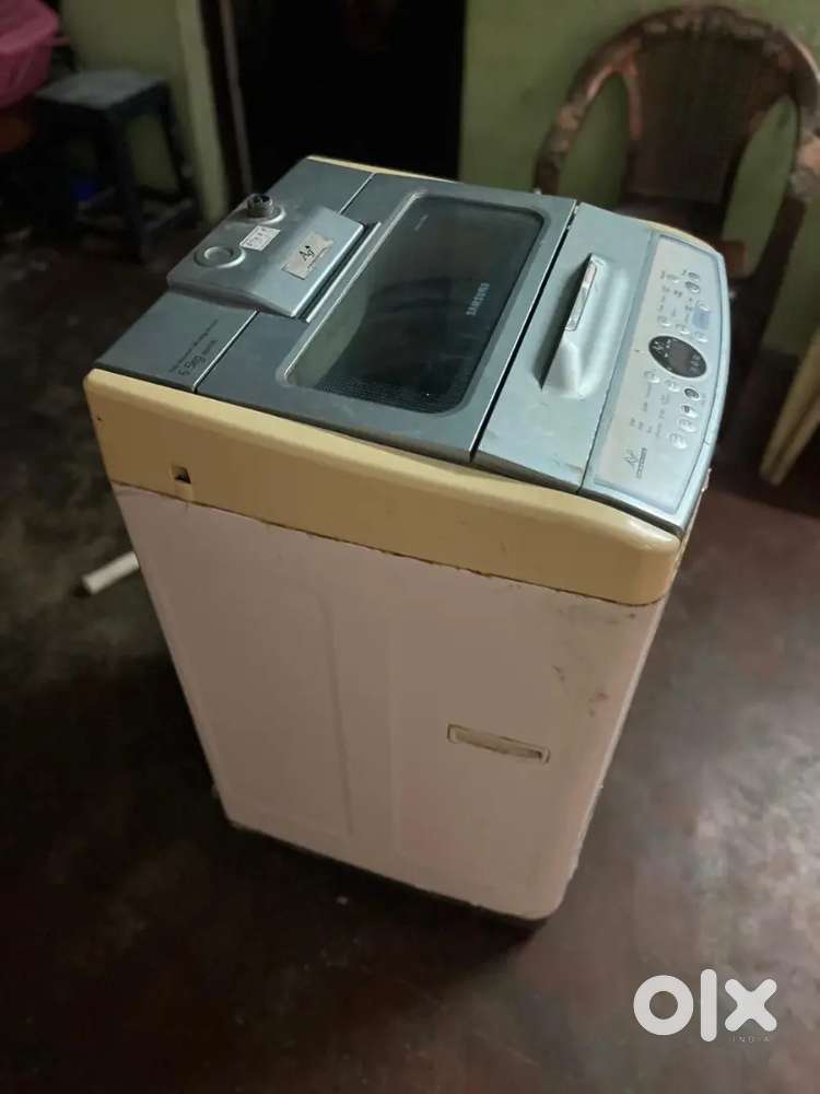 Samsung top load steel drum washing machine