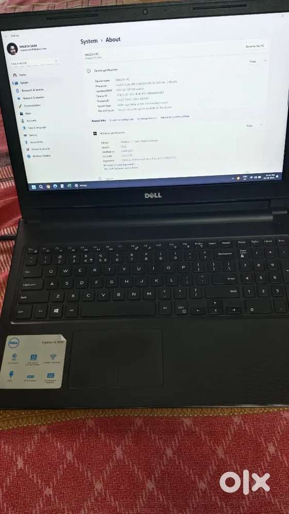 Dell laptop 3567 model All orginal condition