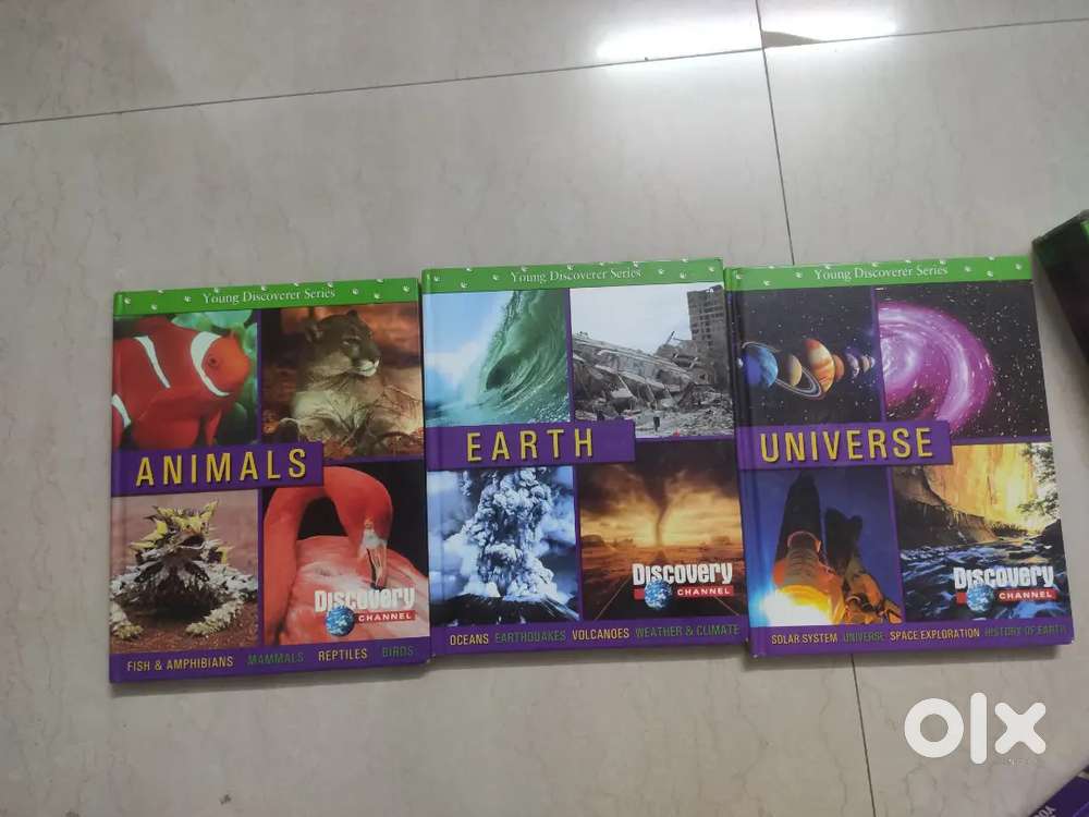 Oxford dictionary,  young discovery series and Ripley's believe