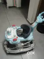 Scrolling walking toy