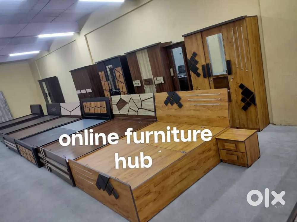 6*5 bed and 3 door wardrobe brand new £9938