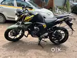 Dual disc brakes, special military green color