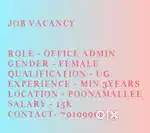 MS Office with 3 Years Experience