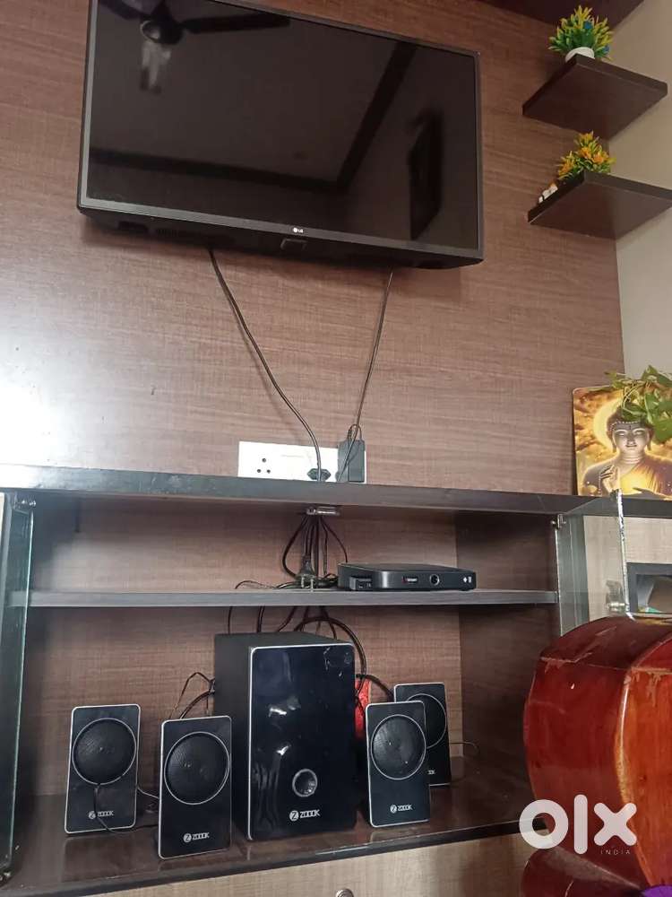 LG tv zoook home theatre for sale